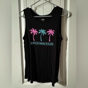 JUSTICE—GIRLS Summer Tank Top—NWOT—NEVERWORN-Size 18 PLUS